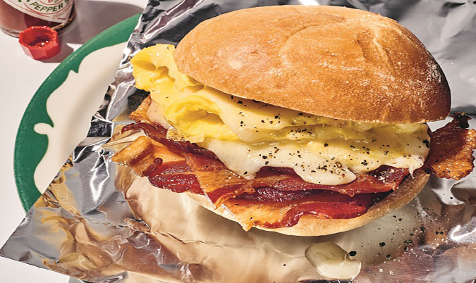 Bacon, Egg & Cheese