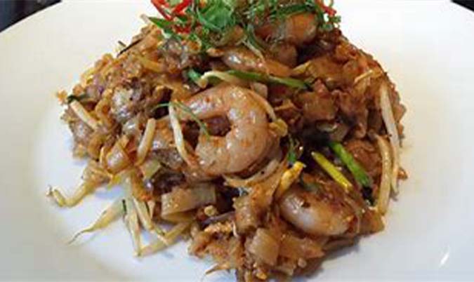 Char Koay Teow With Beef