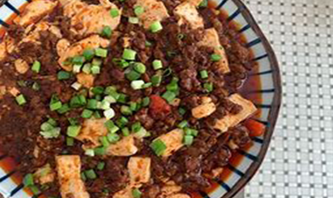 Mapo Tofu With Chicken Mince