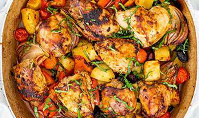 Chicken With Vegetable