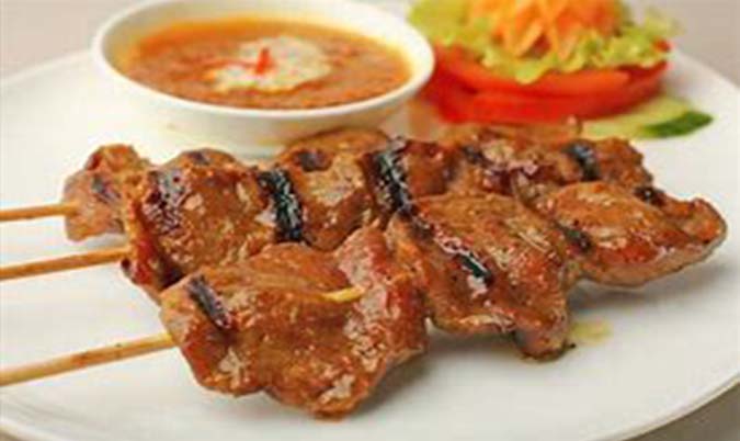 Beef With Satay Sauce