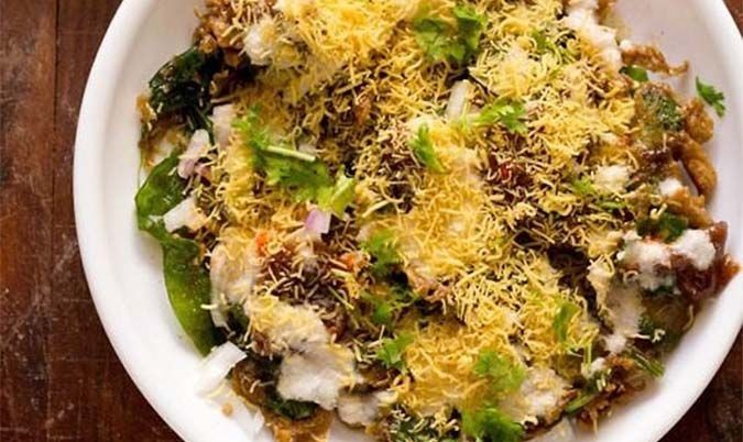 Palak Patha Chaat