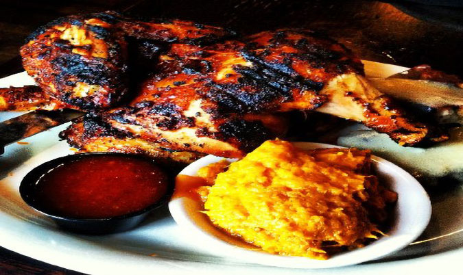 Whole Flame Grilled Chicken
