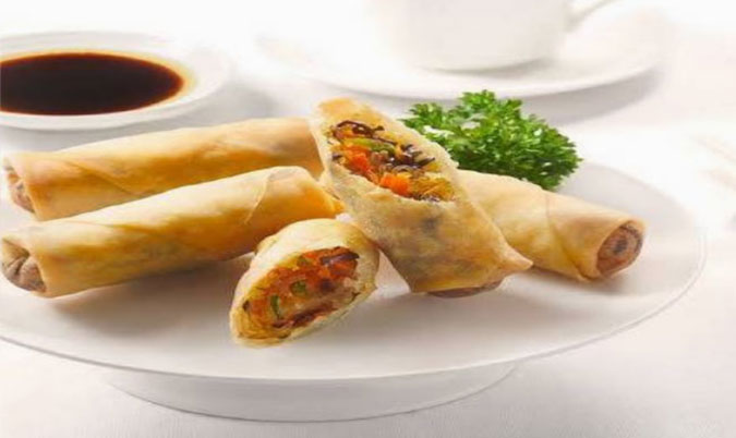 Vegetable Spring Rolls (1 piece)