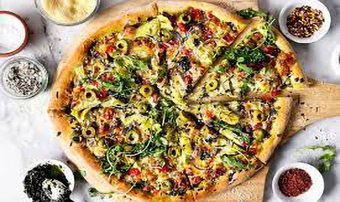 Mediterranean Gourmet Pizza