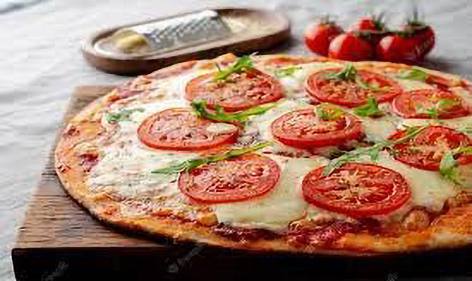 Tomato-Based Cheese Pizza