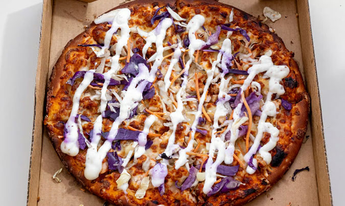 Vietnamese Chilli Chicken Pizza