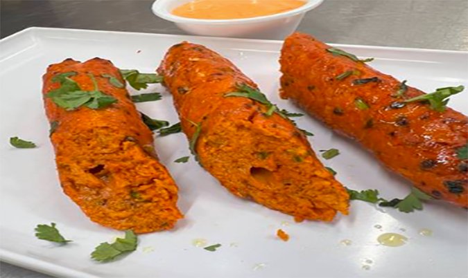 Chicken Seekh Kebab ( Monday to Friday)