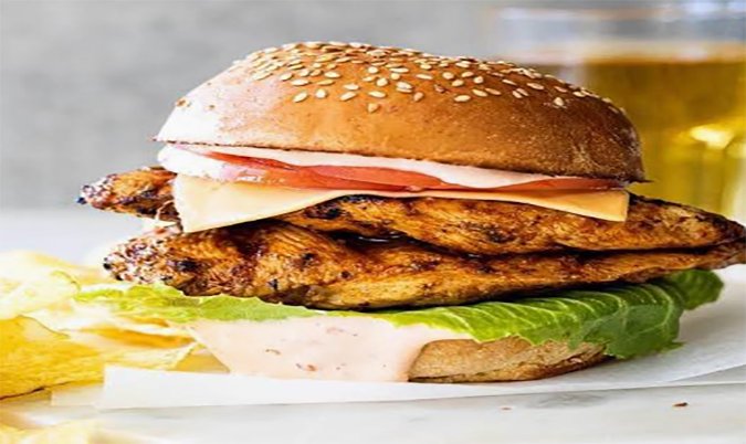 Grilled Chicken Burger