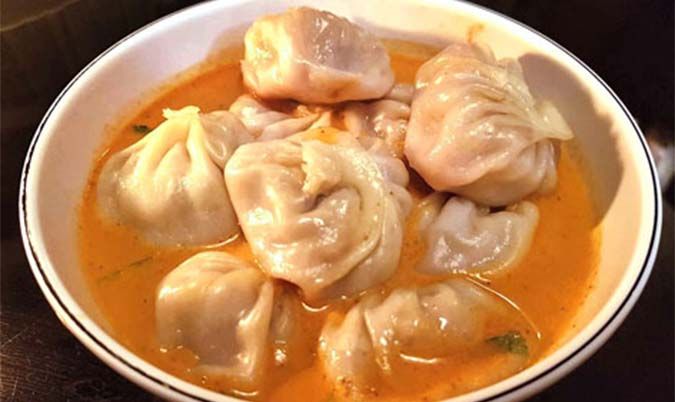 Jhol Momo ( Dumplings in soup )