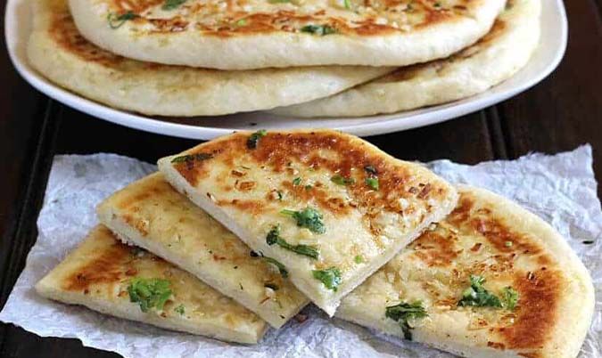 Garlic and Butter / Cheese Naan