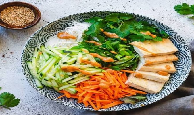 Vegetarian Vermicelli Salad