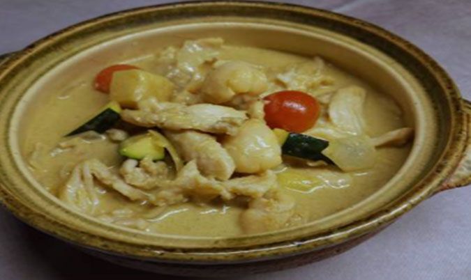 Thai curry chicken breast