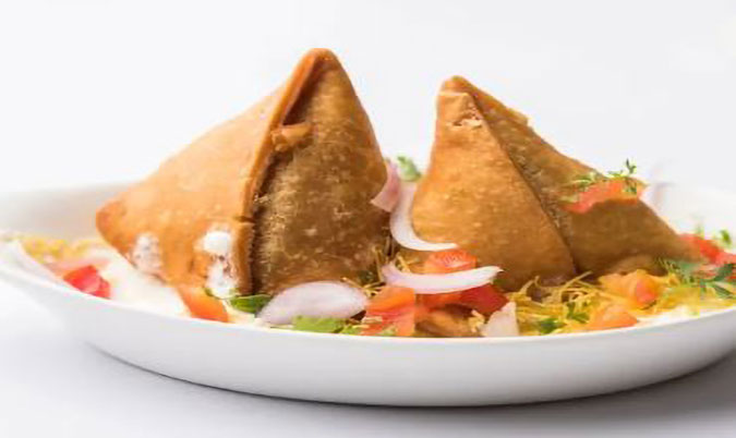 Samosa Chaat (2)