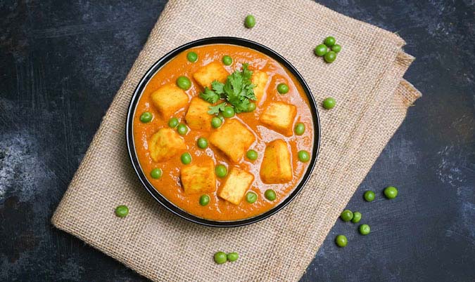 Aloo Mattar Paneer