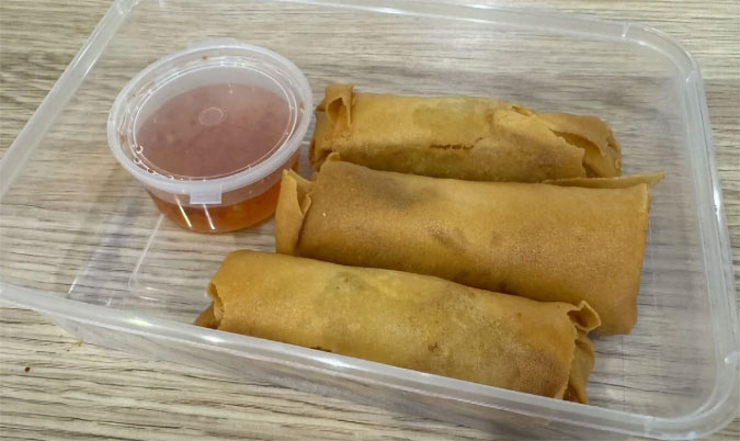 Pork Spring Roll 3 Pieces