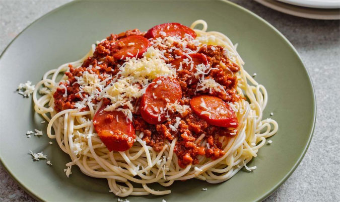 Filipino Sweet Spaghetti