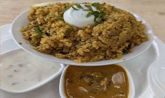 NV6 Dindigul Seeraga Samba Mutton Biryani