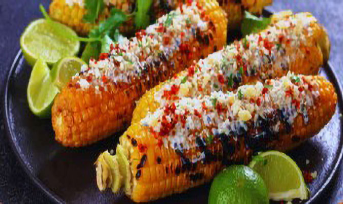 Char Grilled Corn