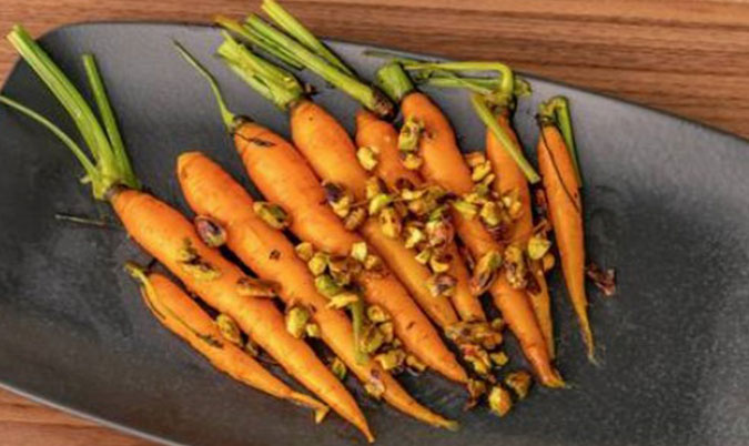 Honey Glazed Dutch Carrots