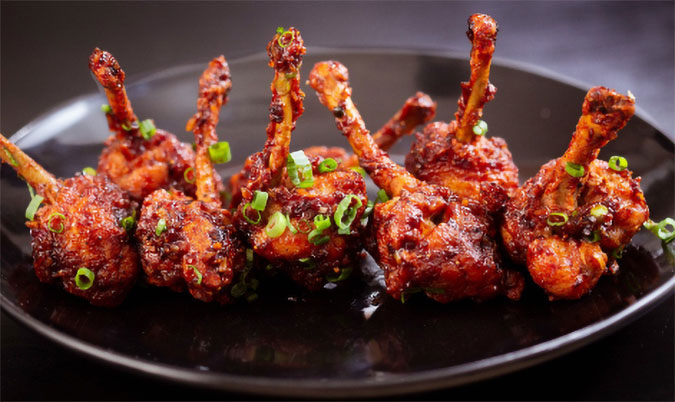 Chicken Lollipop Dry (5 Pieces)