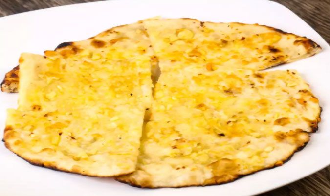 Cheese Garlic Naan