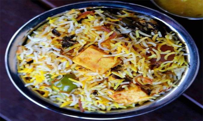 Paneer Biriyani