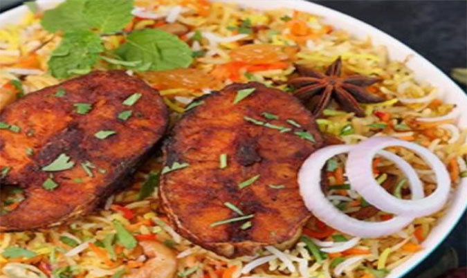 Fish Fry Piece Biriyani (Bone)