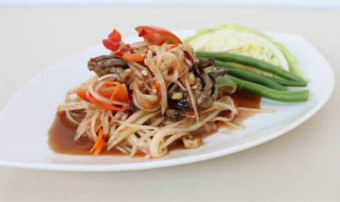 Esan Papaya Salad (GF)