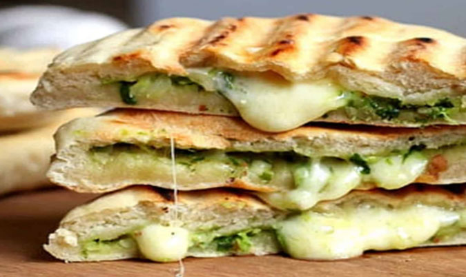 Cumin and Cheese Naan
