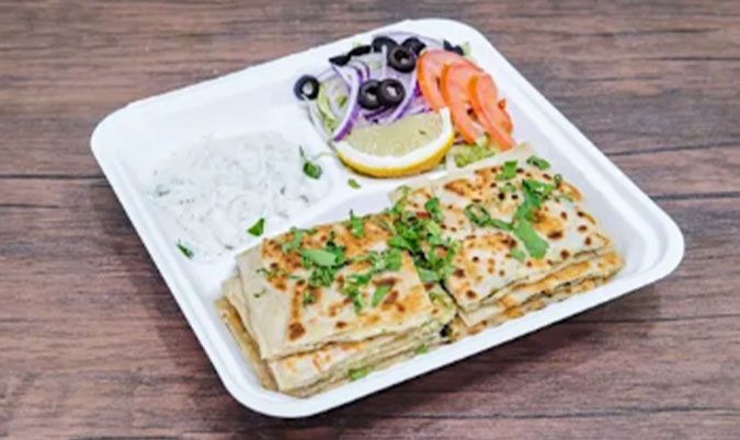 Spinach and Feta Cheese Gozleme