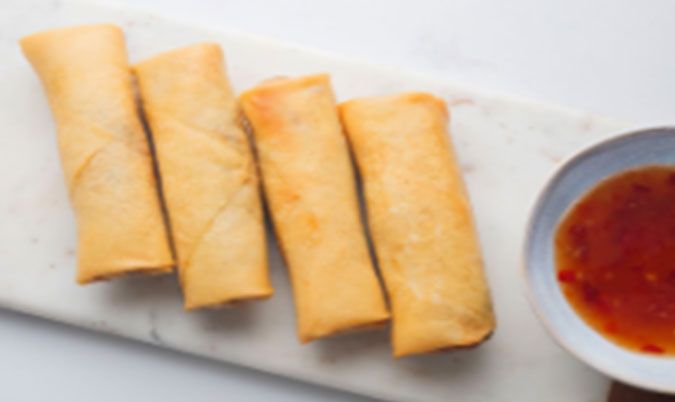 Spring Rolls - 4 Per Serve