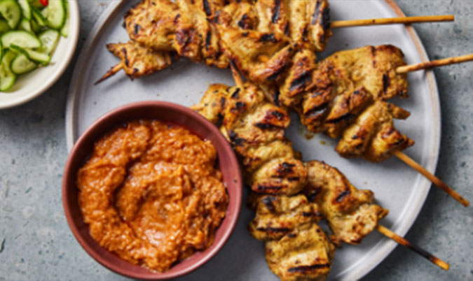 Chicken Satay - 4 Pieces