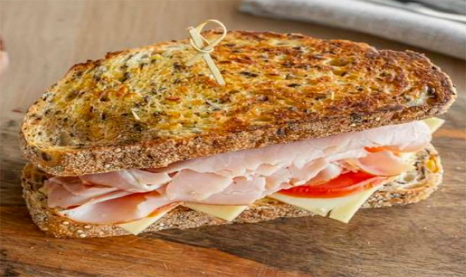 Ham Cheese Tomato Sandwich