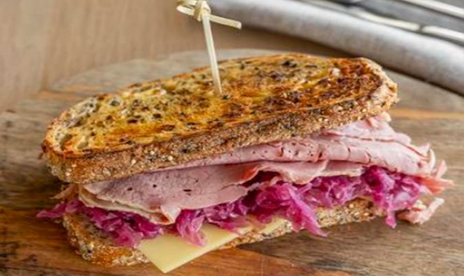 Reuben Silverside Sandwich