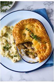 Chicken and Mushroom Pie