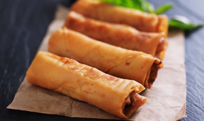 Spring Rolls Mini (6) (V)