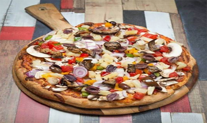 Vegetarian Traditional Pizza