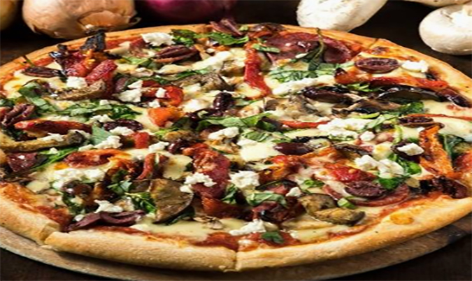 Mediterranean Gourmet Pizza