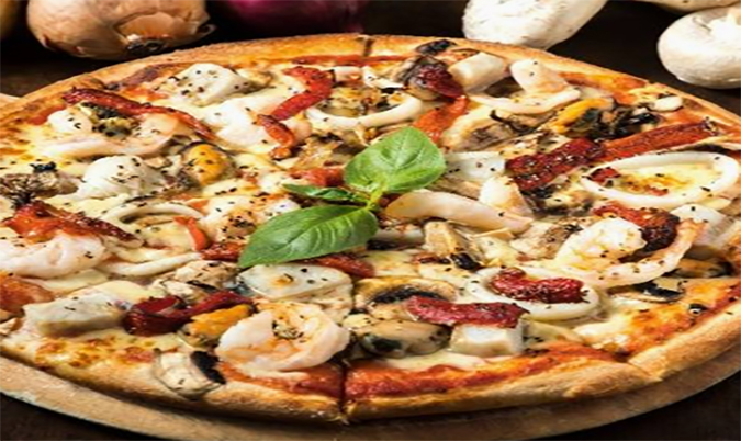 Seafood Gourmet Pizza