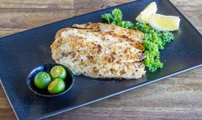 Grilled Hake (2 Fish Fillets)