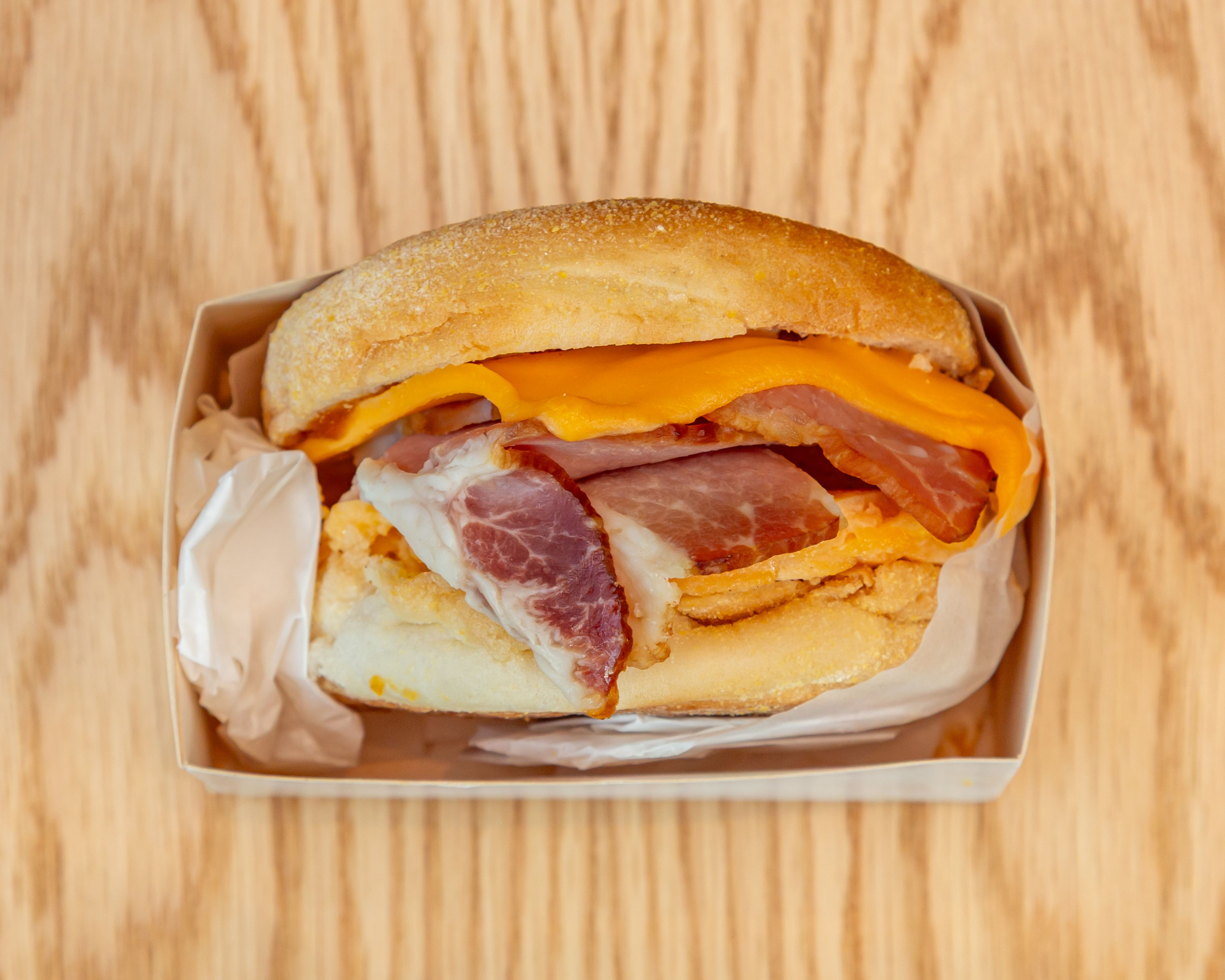 Bacon and Egg English Muffin