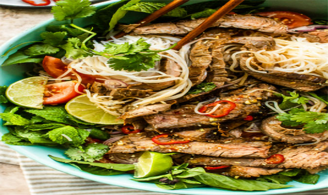 Thai Beef Noodle Salad