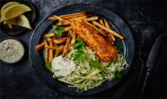 Barramundi and Chips