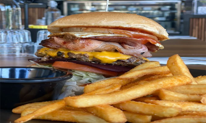 Chicken Schnitzel Burger