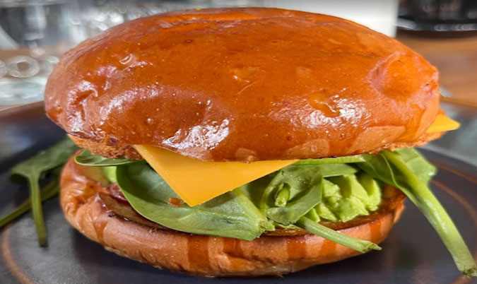 Vegetable Burger (V)