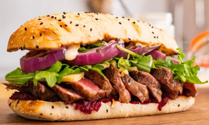 STEAK SANDWICH