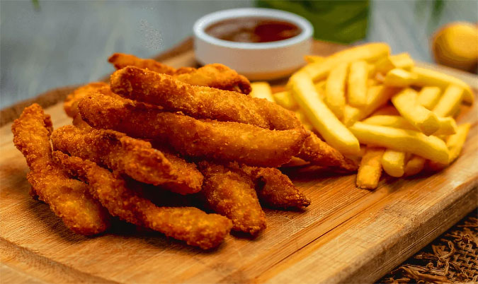KIDS FISH & CHIPS