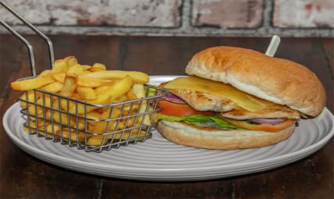 Grilled Chicken Burger