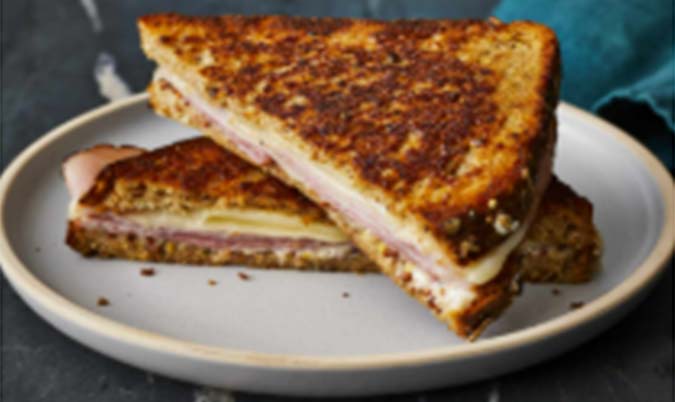 Ham and cheese Toasted